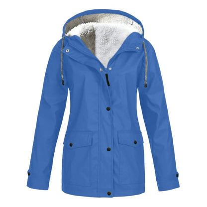 Winter Parka Jacket Faux Fur Lined Warm Insulated