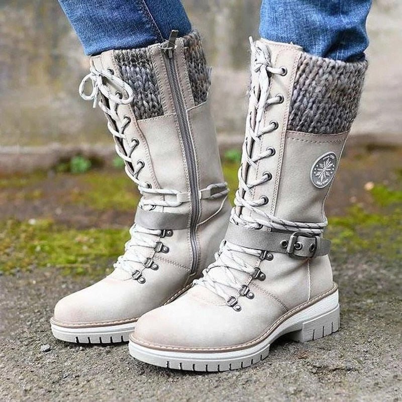 Elegant Leather Ankle Boots Comfortable & Chic