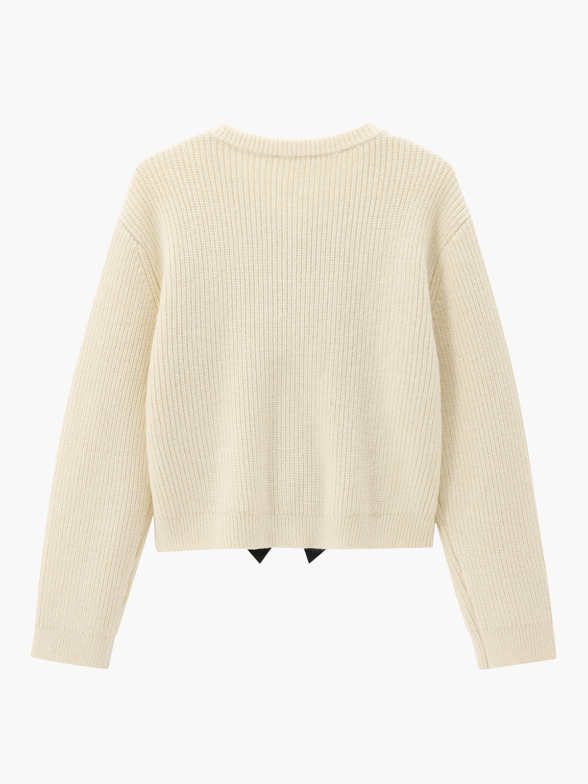 Stylisher Damenpullover mit Bow-Detail - IdealeKleiden
