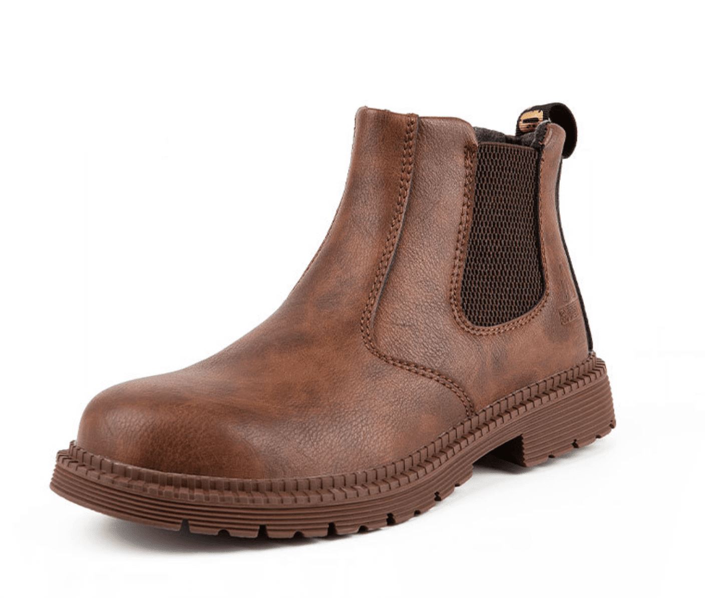 Herren Chelsea Stiefel Bequem Schnell Slip-On - IdealeKleiden
