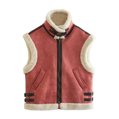 Leather Bodywarmer Elegant & Comfortable