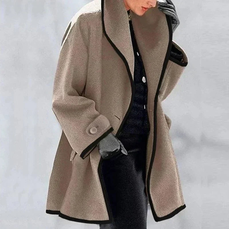 Autumn Trench Coat Classic Design Women's