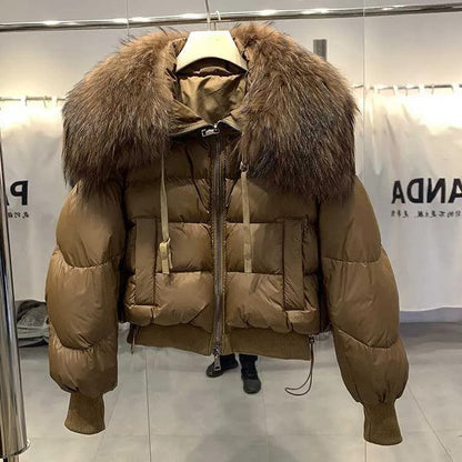 Women's Stylish Warm Puffer Jacket