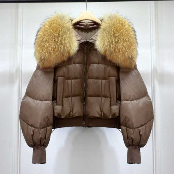 Women's Stylish Warm Puffer Jacket