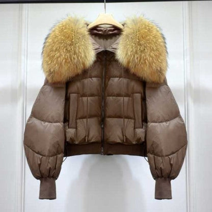 Women's Stylish Warm Puffer Jacket