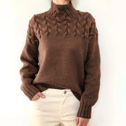 Soft Knitted Turtleneck Top