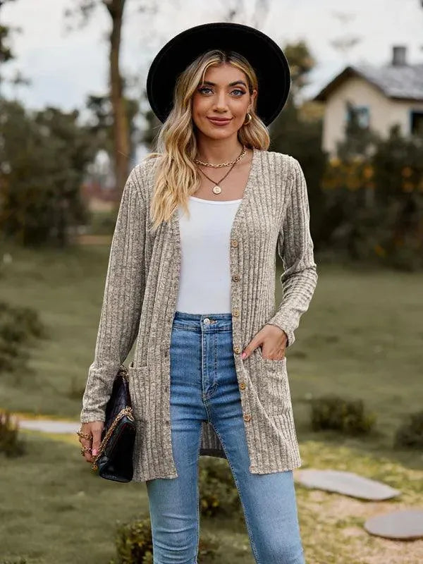Soft Women's Cardigan Fashion Sweater