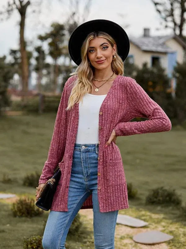 Soft Women's Cardigan Fashion Sweater