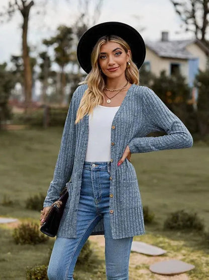 Soft Women's Cardigan Fashion Sweater