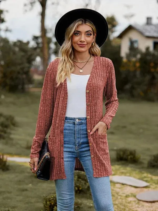 Soft Women's Cardigan Fashion Sweater