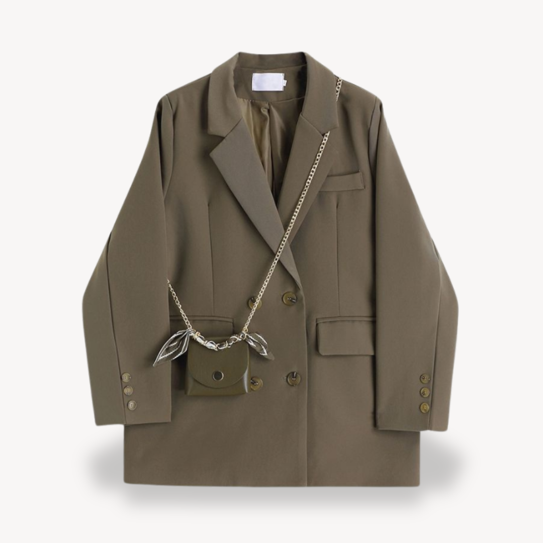 Women's Oversized Blazer Elegant Large