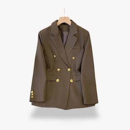 Women's Double-Breasted Blazer Elegant