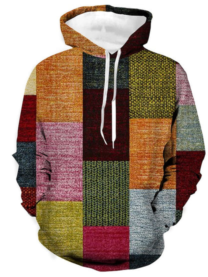 Stylish Men's Winter Hoodie Modern Design