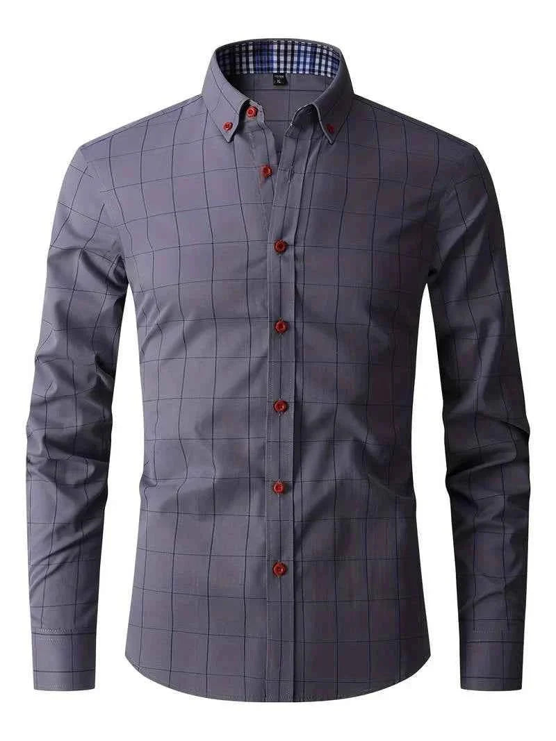 Herren Business Hemd Elegant Slimfit - IdealeKleiden