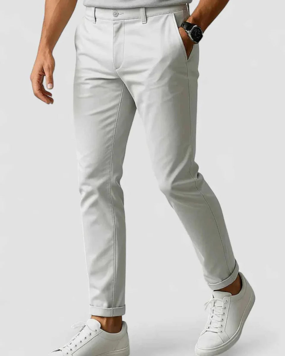 Men's Business Trousers Elegant Slim-fit