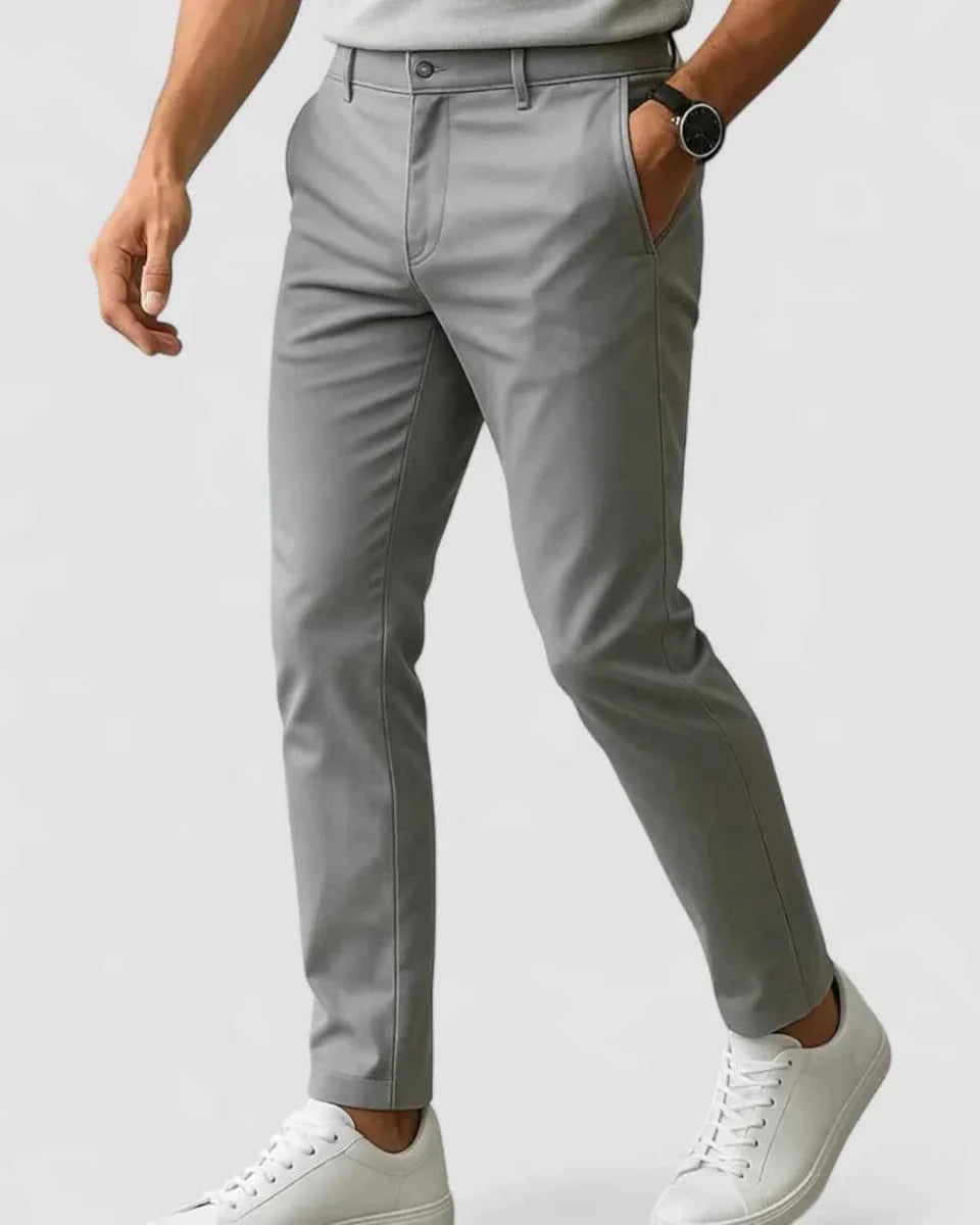 Men's Business Trousers Elegant Slim-fit