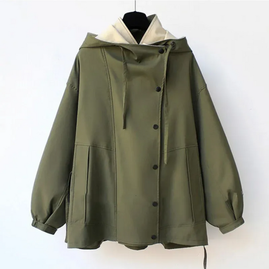 Modische Damenjacke Elegant Geschnürt - IdealeKleiden