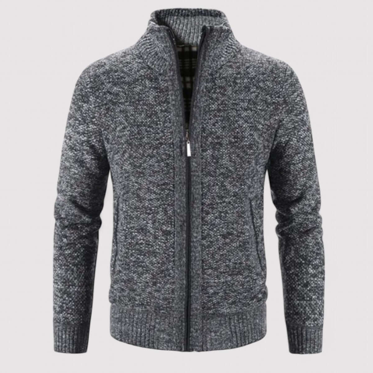 Men's Wool Cardigan Warm & Comfortable