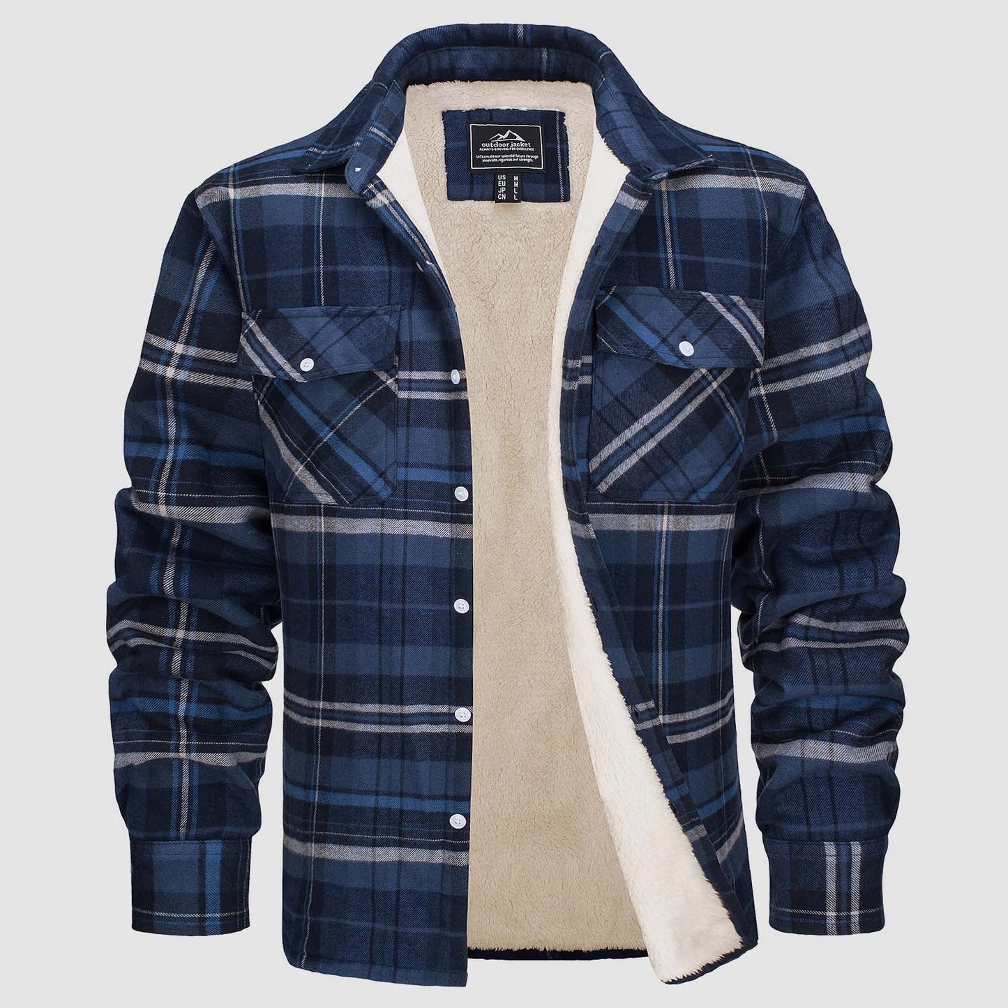 Lined Plaid Jacket Women