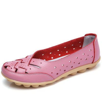 Comfortable Leather Ballet Flats for Women