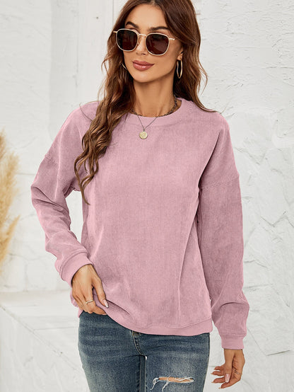 Fashionable Women's Sweatshirt Jacket