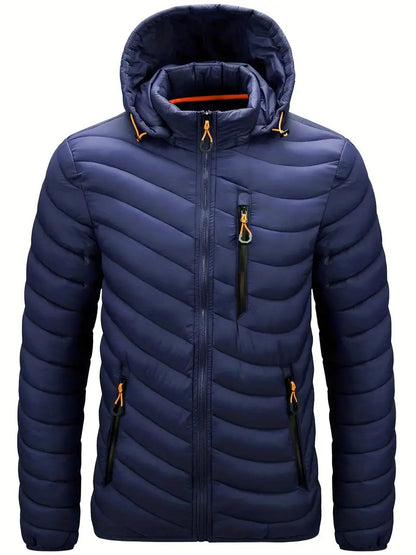 Men's Winter Jacket Lightly Insulated Warm
