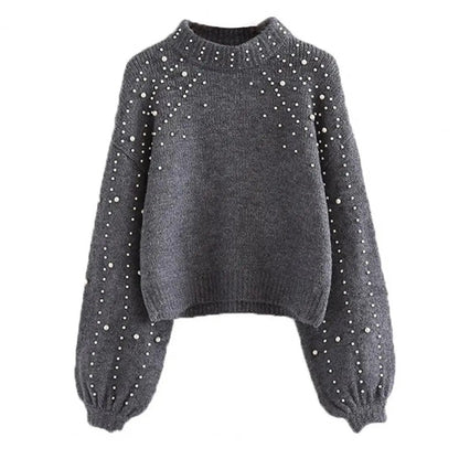 Soft Knit Top Women Modern