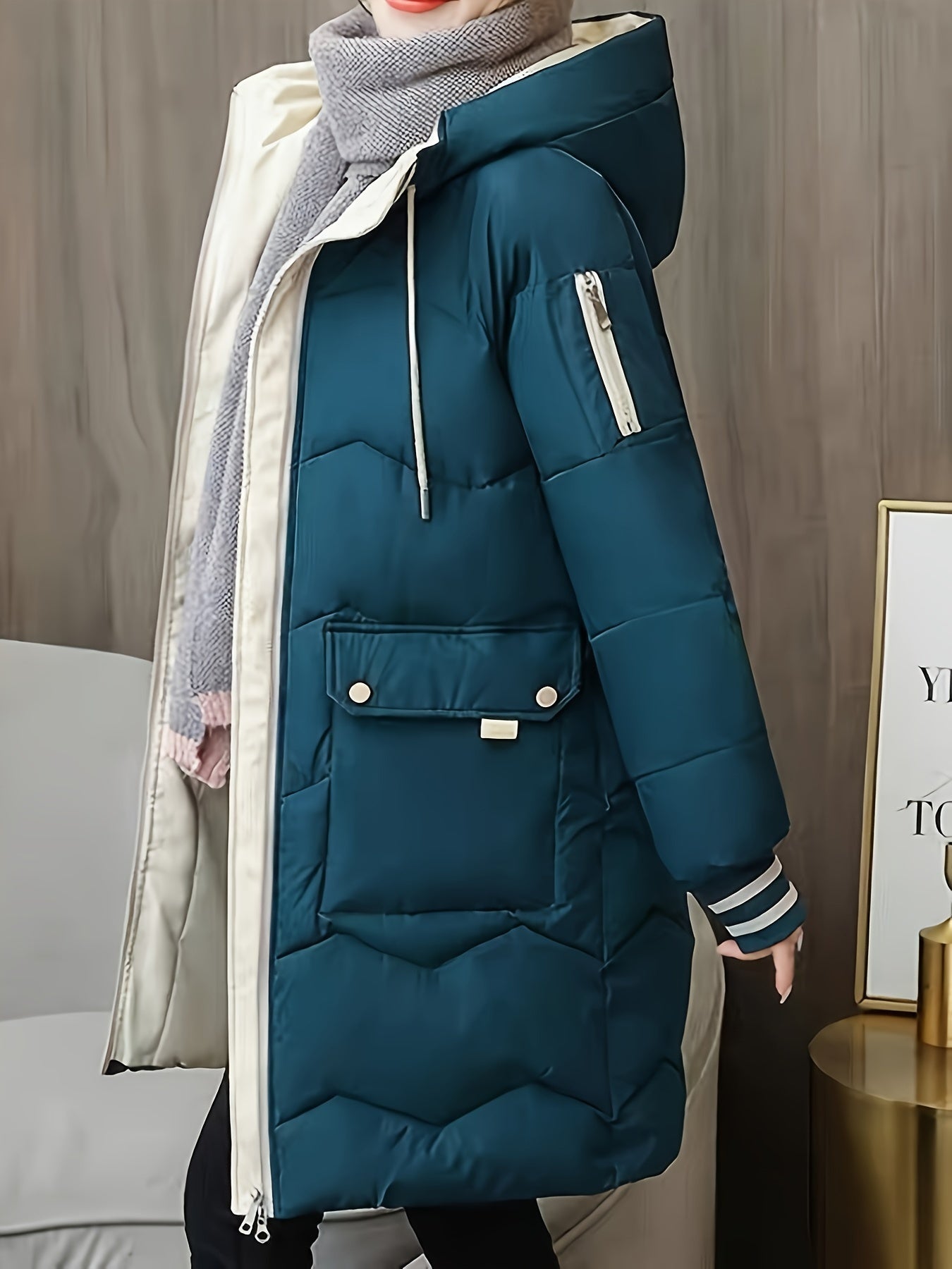 Warm Winter Jacket Women Casual Hood