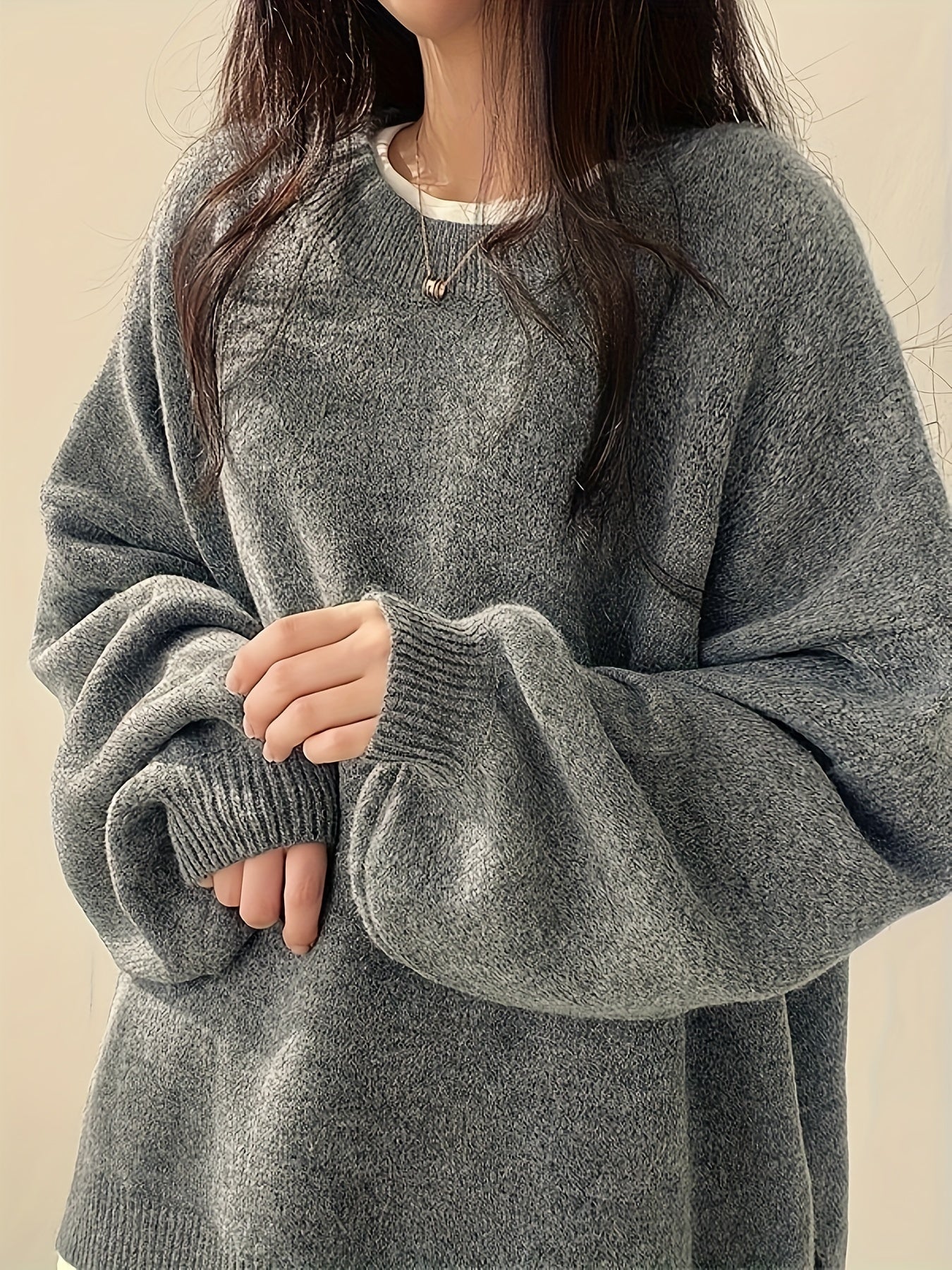 Bequemer Oversized Pullover Casual Style - IdealeKleiden