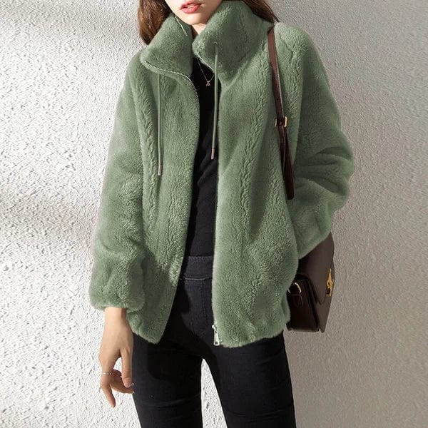 Women's Winter Jacket Zipper Modern