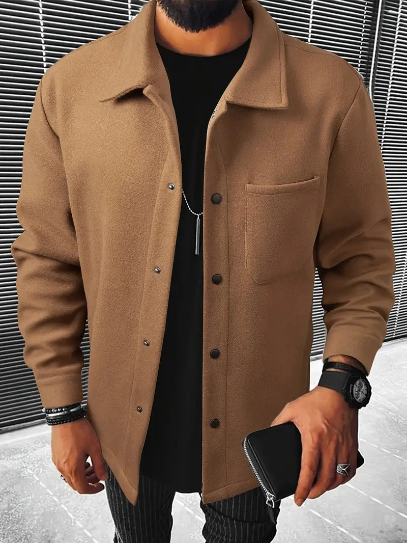 Modern Men's Quilted Coat Casual Style