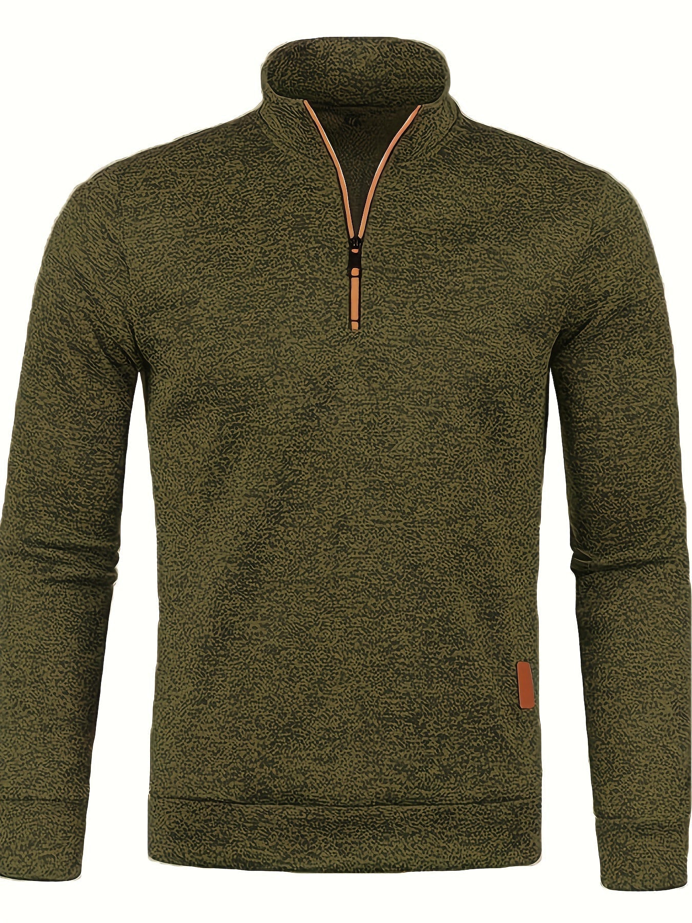 Men's Warm Zipper Winter Sweater