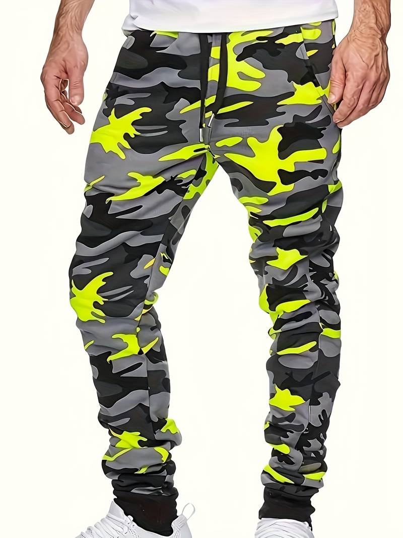 Men's Camouflage Army Style Trousers