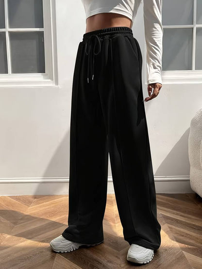 Hannah - Bequeme Hose Hochtailliert Leisure - IdealeKleiden