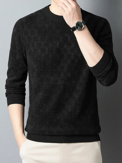 Men's Casual Crew Neck Sweater
