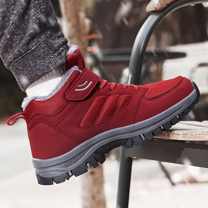 Women's Warm Fleece Insulated Hiking Boots