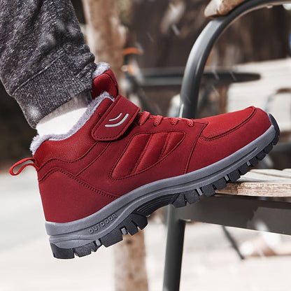 Women's Warm Fleece Insulated Hiking Boots