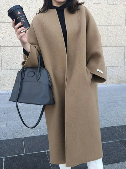 Lisi - Women's Elegant Long Wool Coat