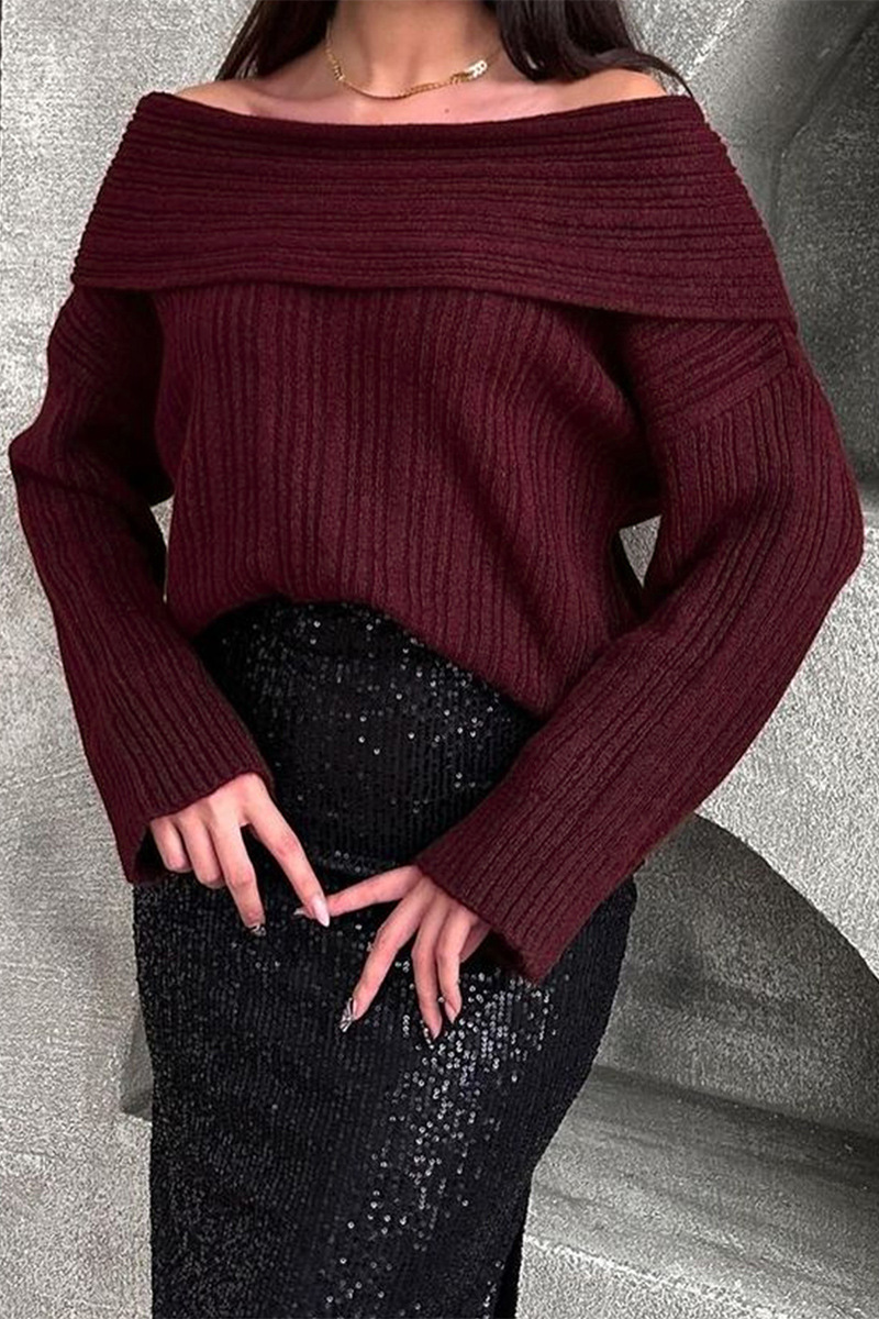 Women's Soft Comfortable Knitted Sweater