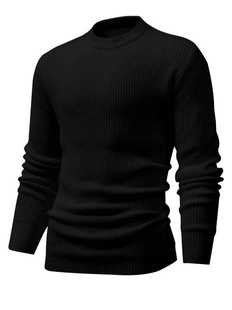 Casual Round Neck Pullover Casual Style