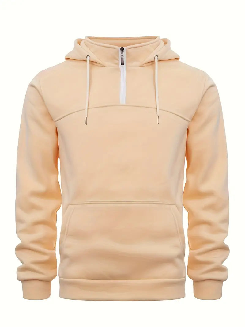Casual Men's Quarter-Zip Pullover