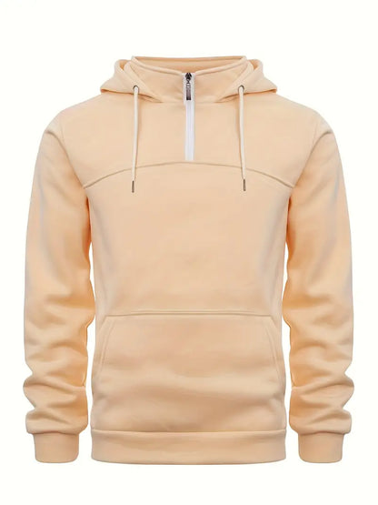 Casual Men's Quarter-Zip Pullover