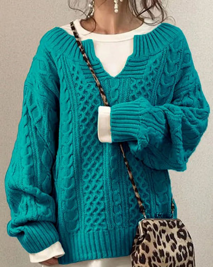 Soft Pullover Cuddly Warm Elegant