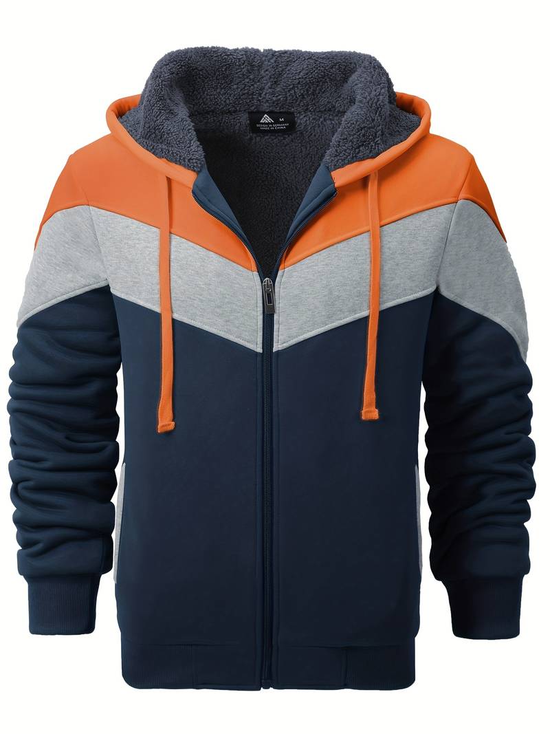 Men's Long-Sleeved Jacket 3-Color Trendy