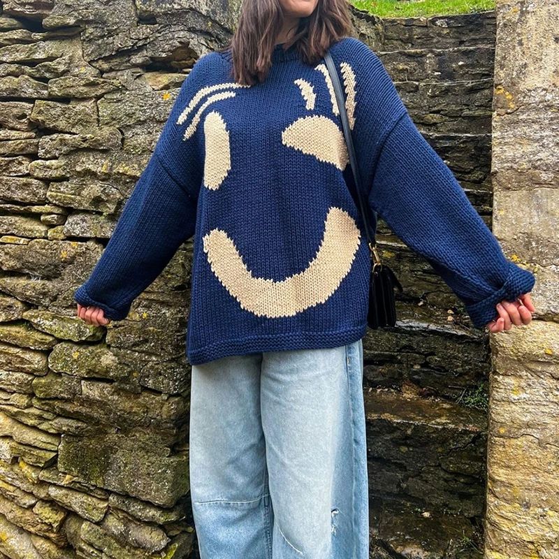 Boho Style Cozy Pullover