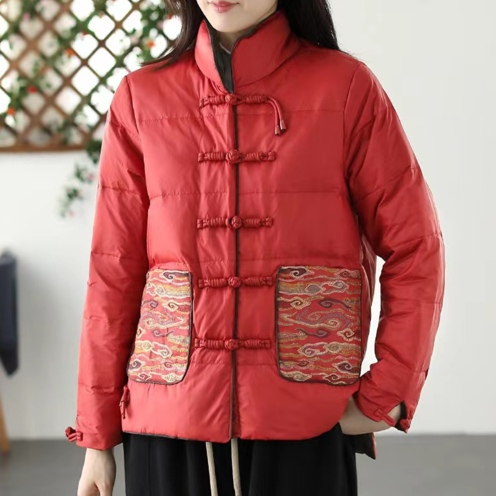 Elegant Women's Winter Jacket Classic Design
