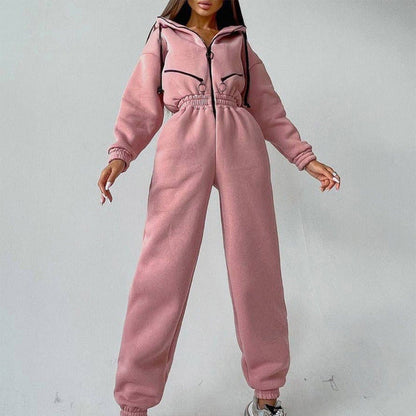 Practical Two-Piece Set Hoodie for Women Everyday
