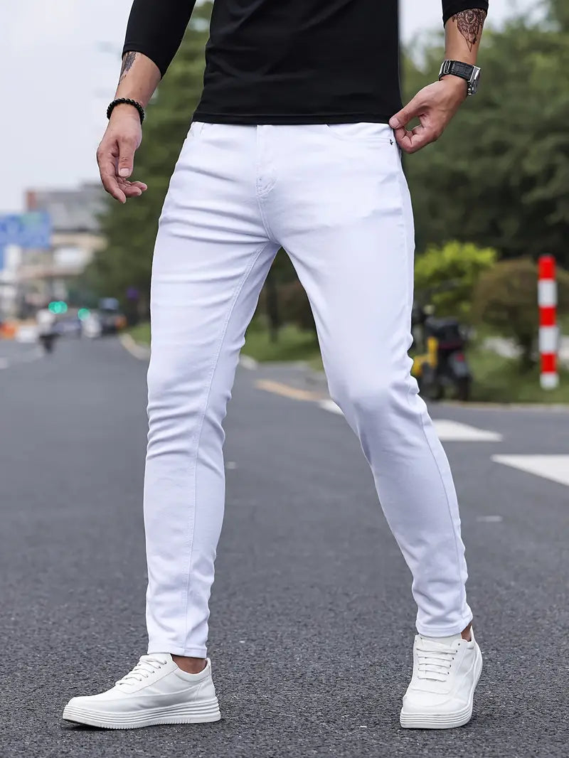 Cool Spring Jeans Trendy Men's Trousers