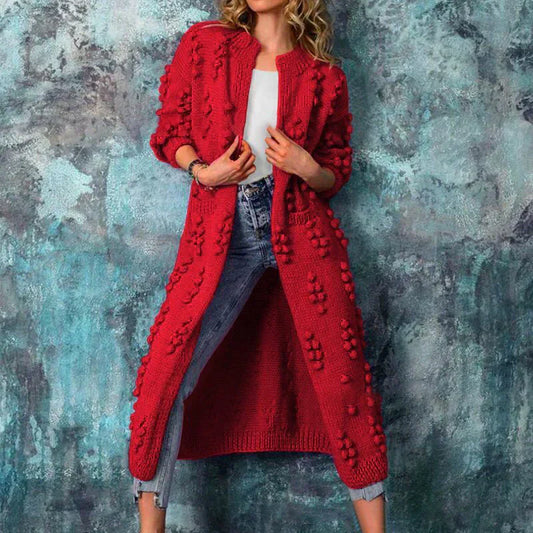 Elegante Damen Strickjacke Bunt - IdealeKleiden