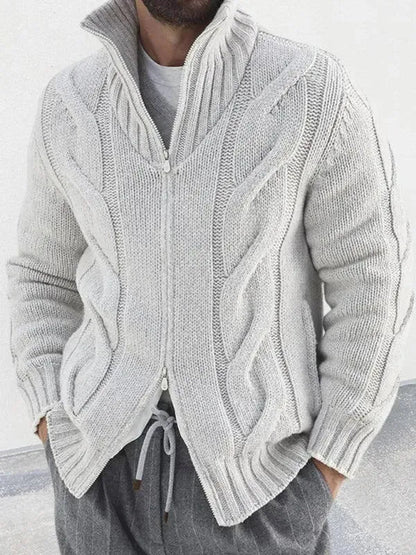 Men's Knitted Roll-Neck Jumper Modern